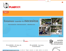 Tablet Screenshot of plagiser.com